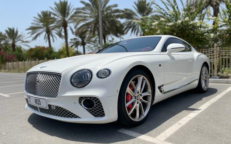 Bentley GT White 1