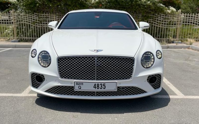 Bentley GT White 2