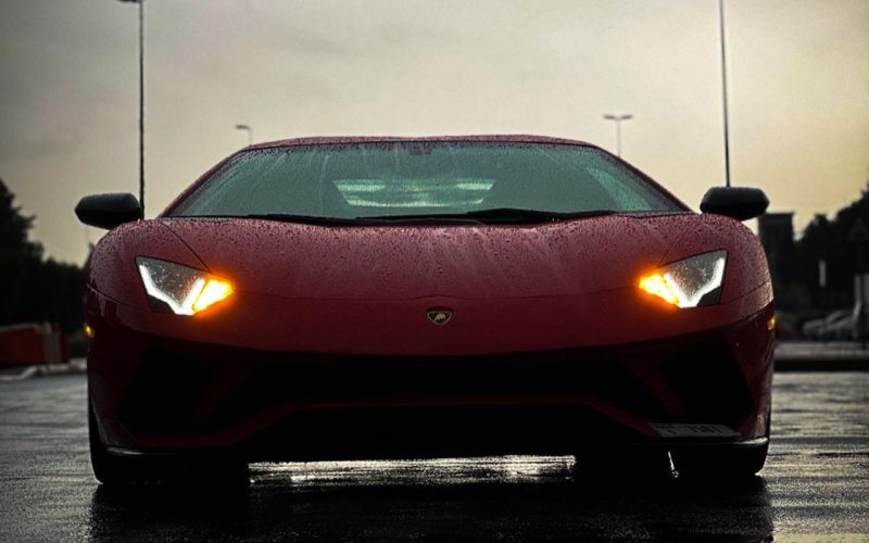 Lamborghini Aventador Red 12