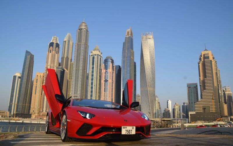 Lamborghini Aventador Red 6